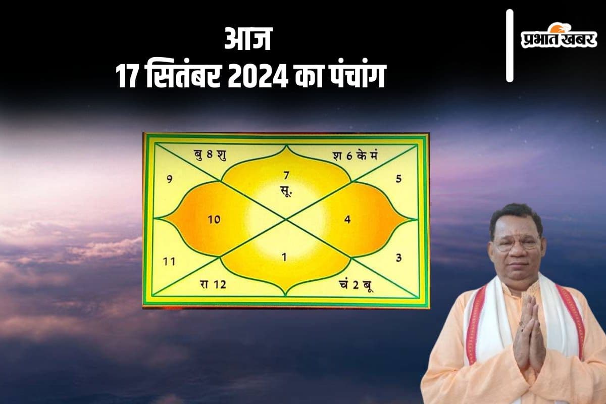 Aaj Ka Panchang Tithi 17 September 2024 in Hindi Aaj Ka Panchang Tithi 17 September 2024 in Hindi