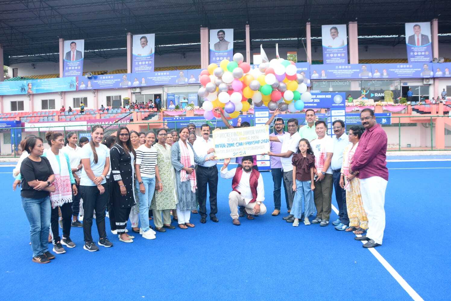 Hockey: जूनियर महिला और सब जूनियर पुरुष इंटर जोन हॉकी चैंपियनशिप का उदघाटन