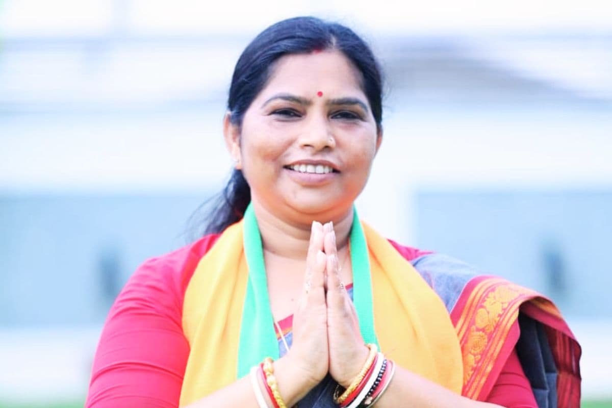 mira munda arjun munda wife bjp candidate from potka assembly constituency mira munda arjun munda wife bjp candidate from potka assembly constituency