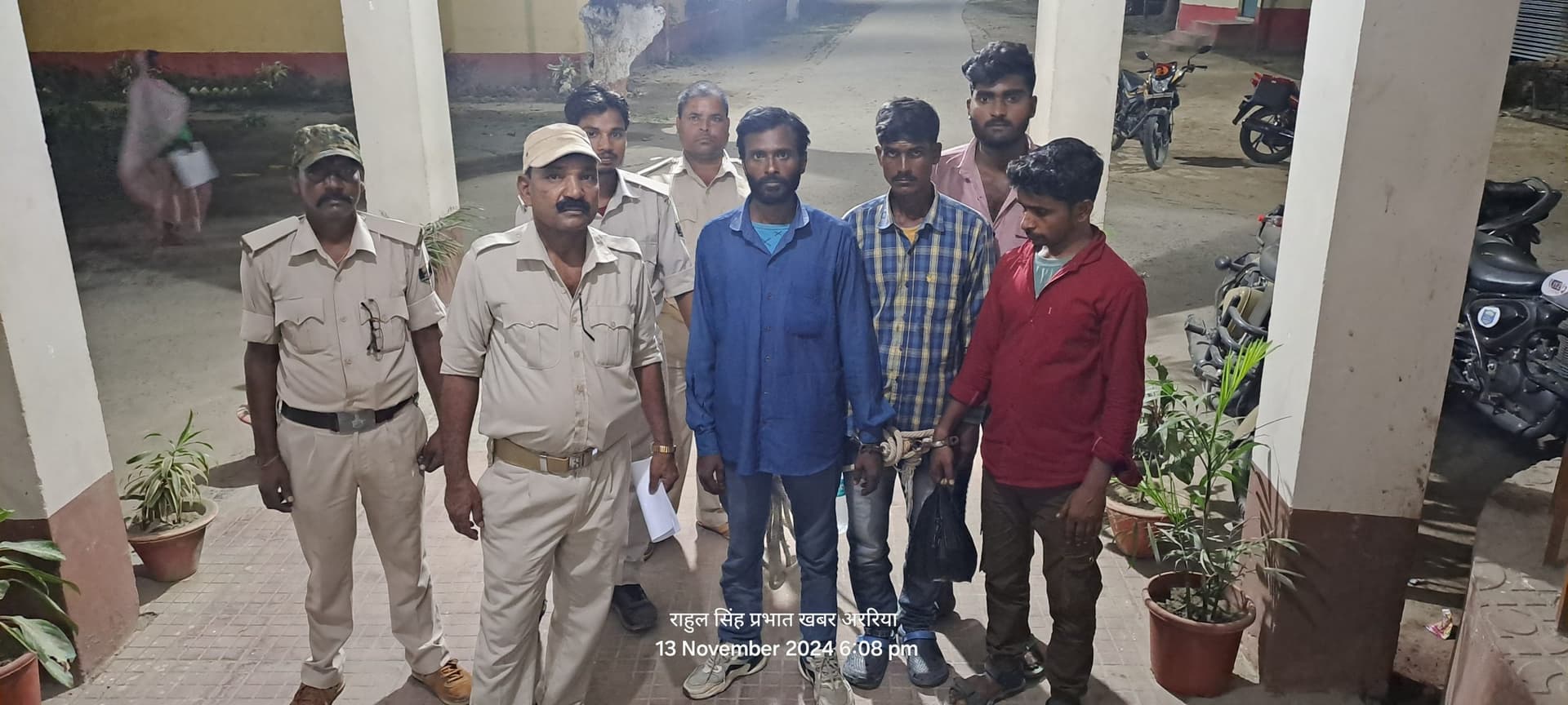 21.4 किलो गाजा के साथ चार तस्कर गिरफ्तार