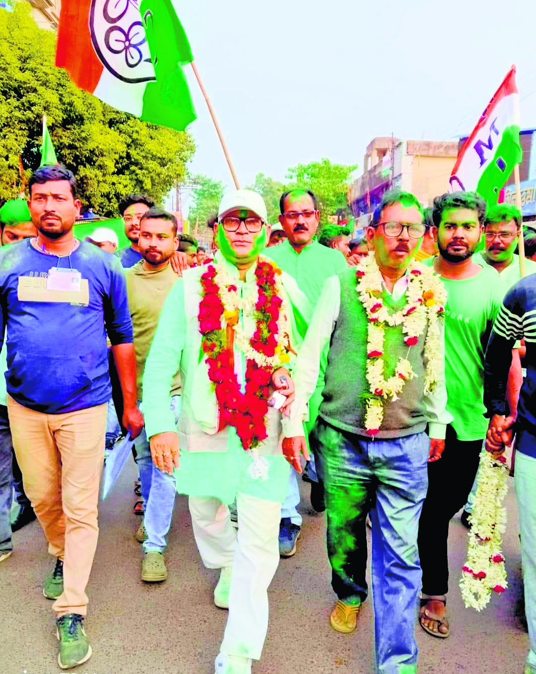हाड़ोवा व नैहाटी में घटा भाजपा का वोट प्रतिशत