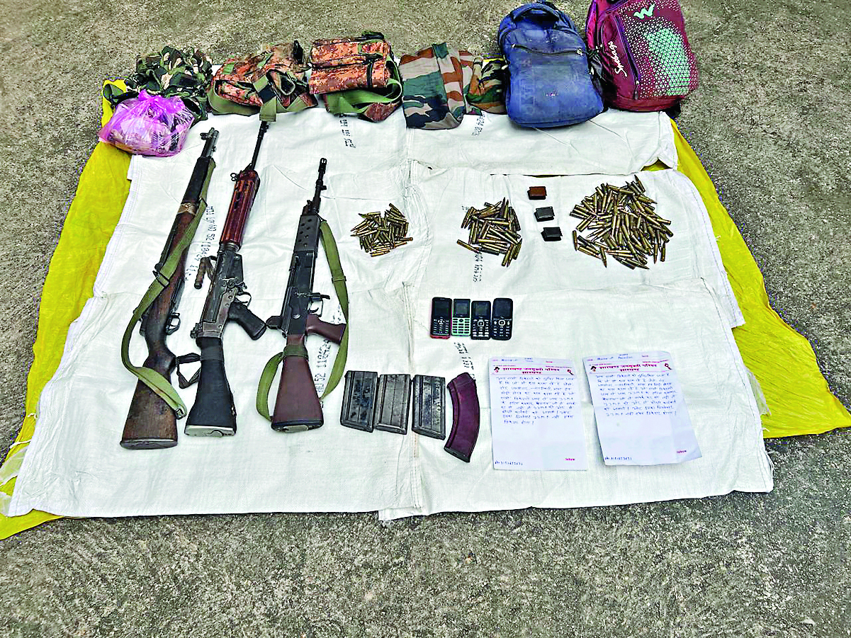 लातेहार : मुठभेड़ में जेजेएमपी के दो उग्रवादी गिरफ्तार, हथियार बरामद