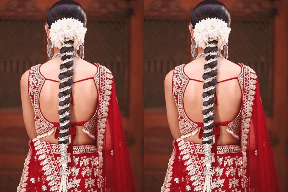 Gajra Hairstyle for Bride Gajra Hairstyle for Bride