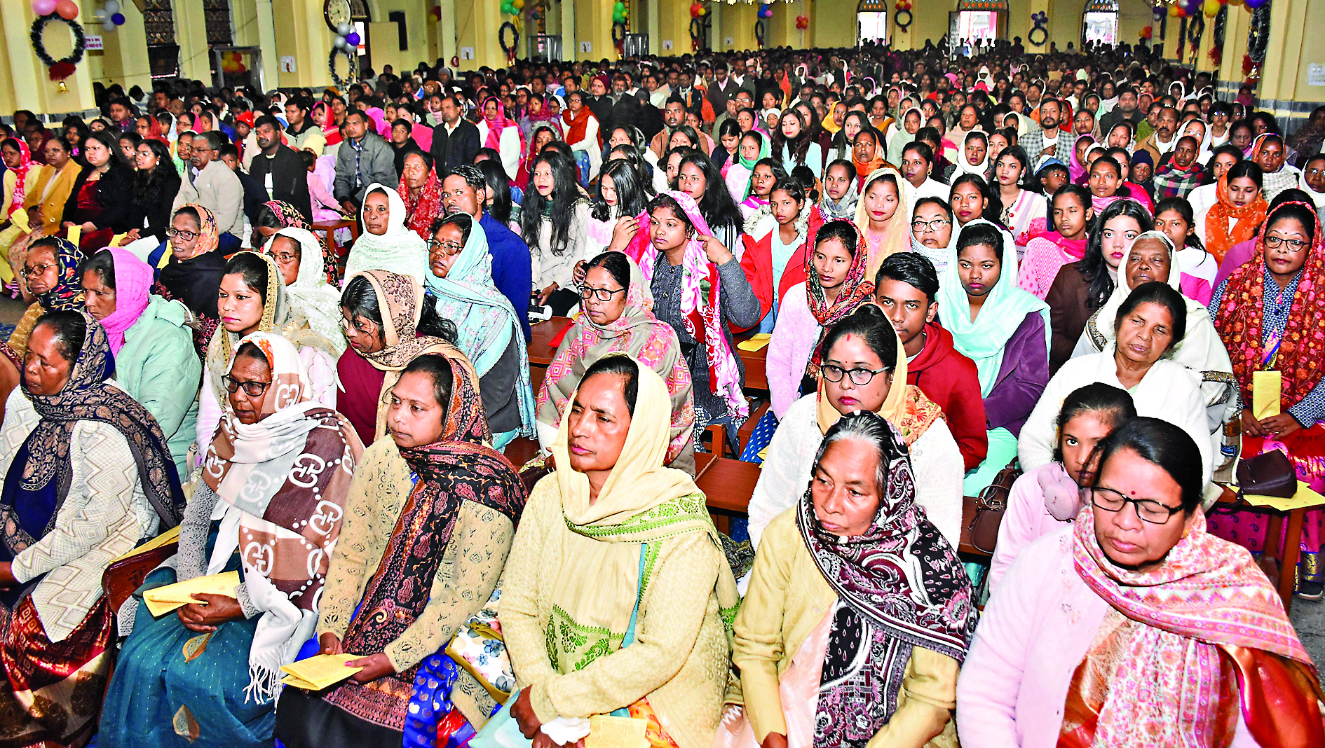 Ranchi News: संत मरिया महागिरजाघर में जन्मपर्व की आराधना