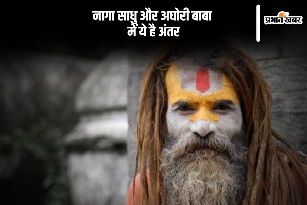 Mahakumbh 2025: difference between naga sadhu and aghori baba in Hindi Mahakumbh 2025: difference between naga sadhu and aghori baba in Hindi