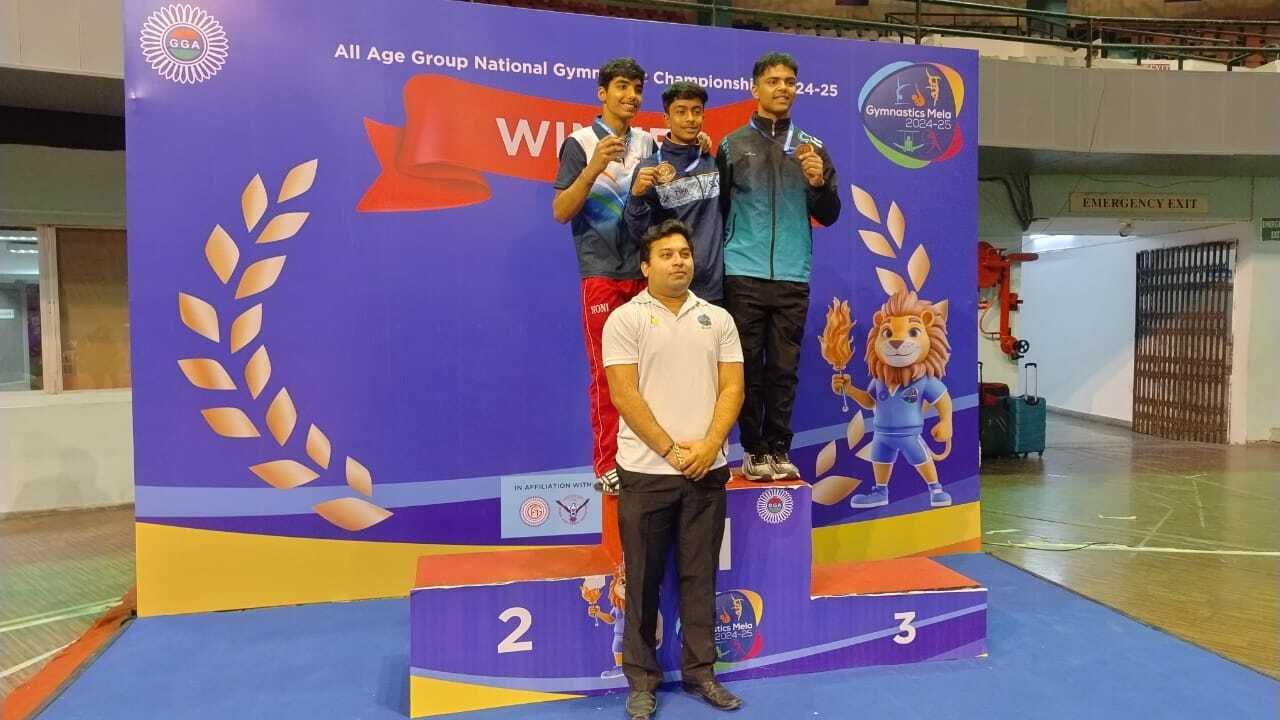 gymnastics: राष्ट्रीय जिमनास्टिक में झारखंड के दिवास ने जीता स्वर्ण
