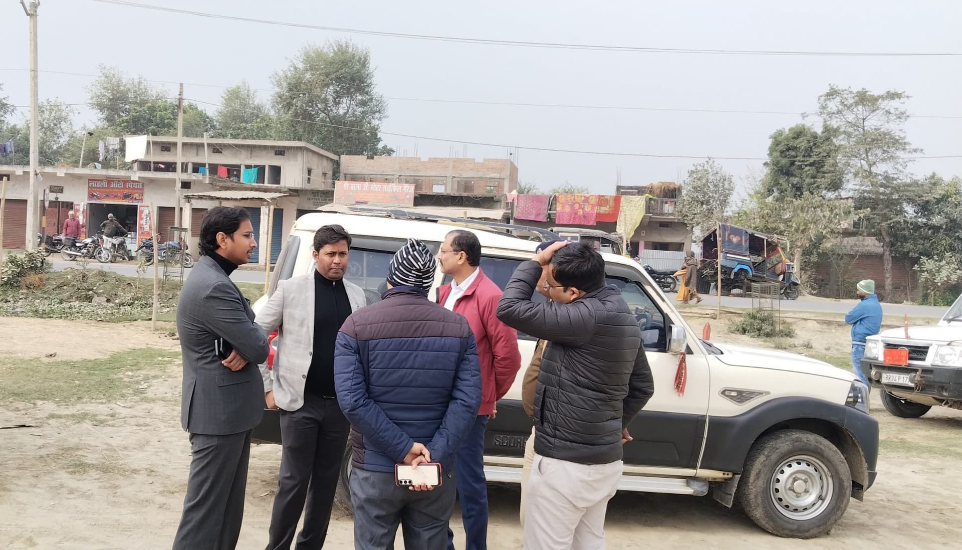 सीएम के अलौली आने की संभावना को लेकर हैलीपेड का हो रहा निर्माण