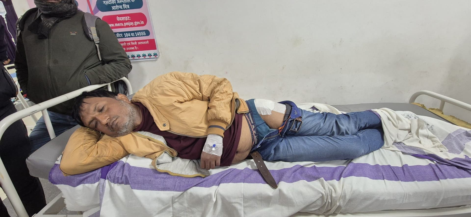 रंगदारी मांगने का विरोध करना वार्ड सदस्य को पड़ा भारी