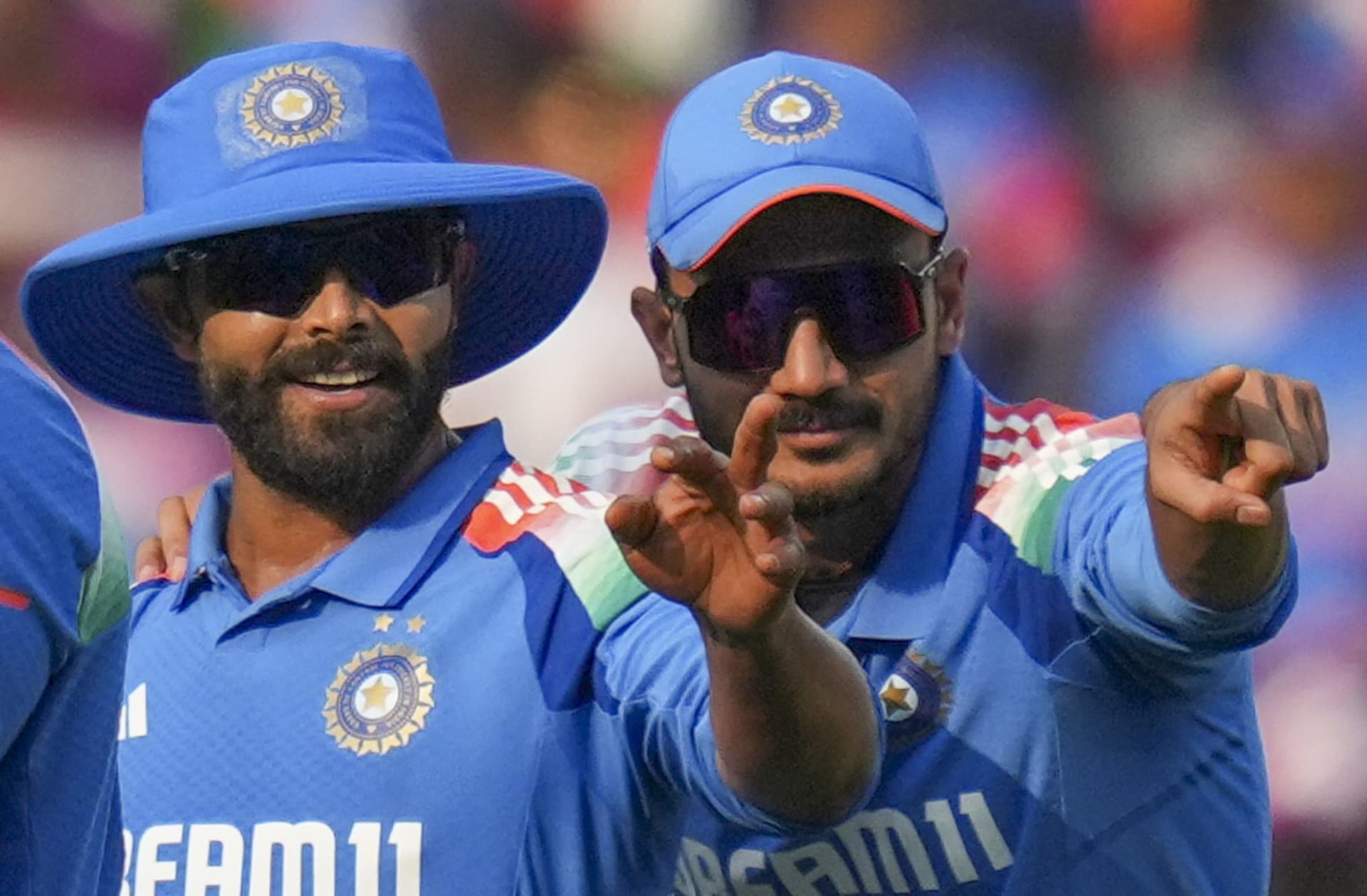 Ravindra Jadeja and Axar Patel Ravindra Jadeja and Axar Patel