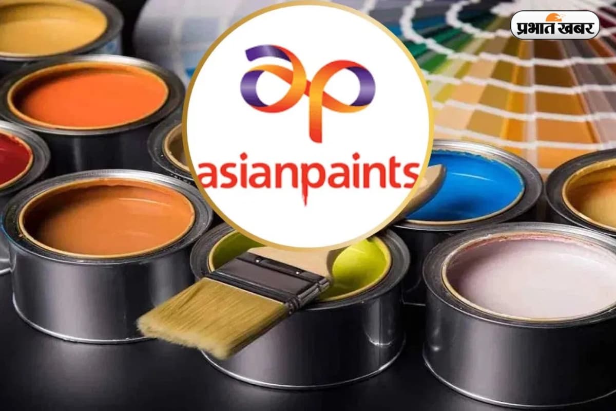 Asian Paints Share Price: एशियन पेंट्स के शेयरों में 0.47% की गिरावट, निवेशकों को नुकसान, बाजार में सुस्ती जारी