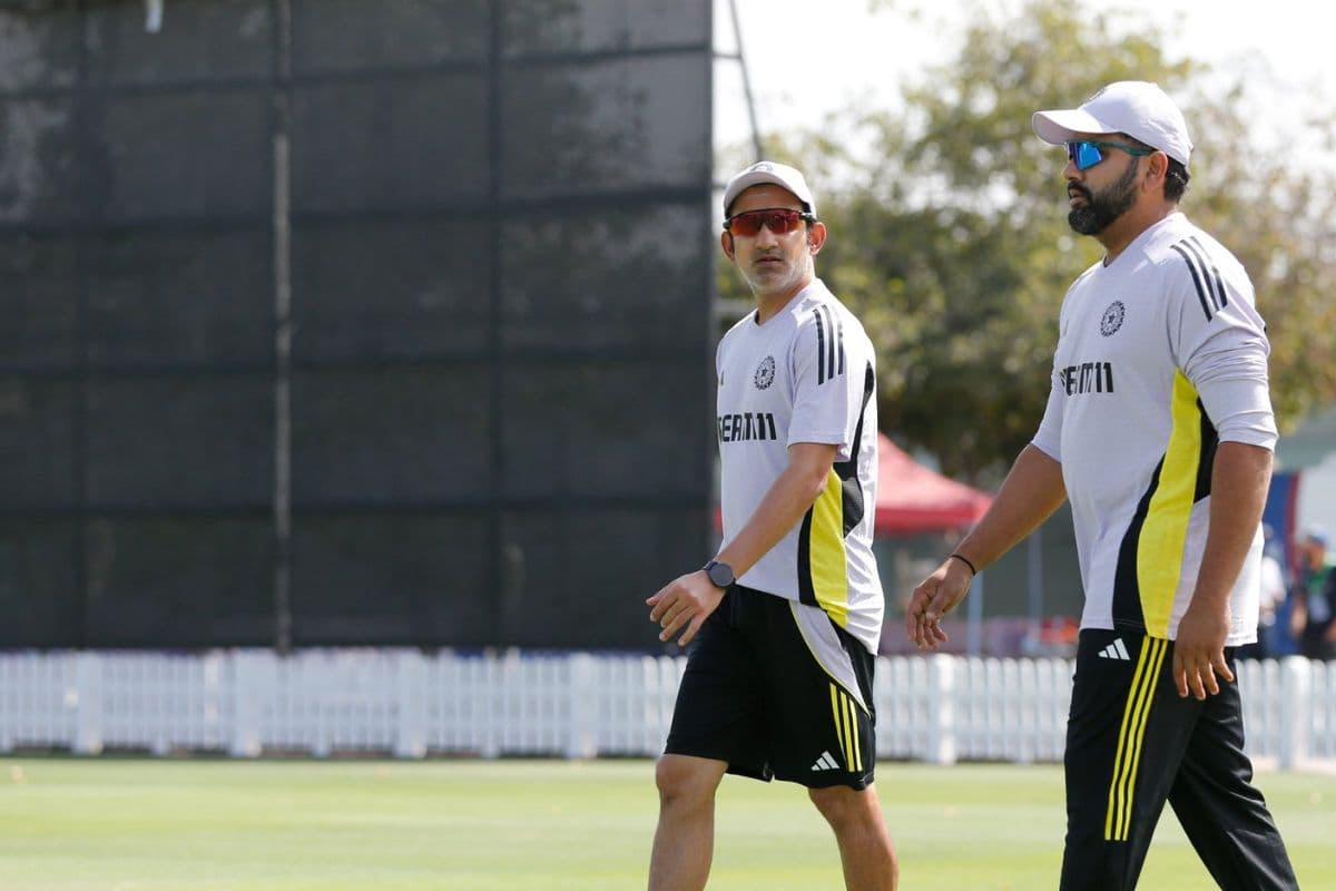 Rohit Sharma and Gautam Gambhir Rohit Sharma and Gautam Gambhir