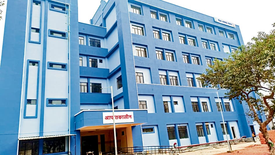 67 करोड़ से निर्मित 200 बेड का मॉडल सदर अस्पताल का अधूरा काम पूरा, हैंडओवर का इंतजार