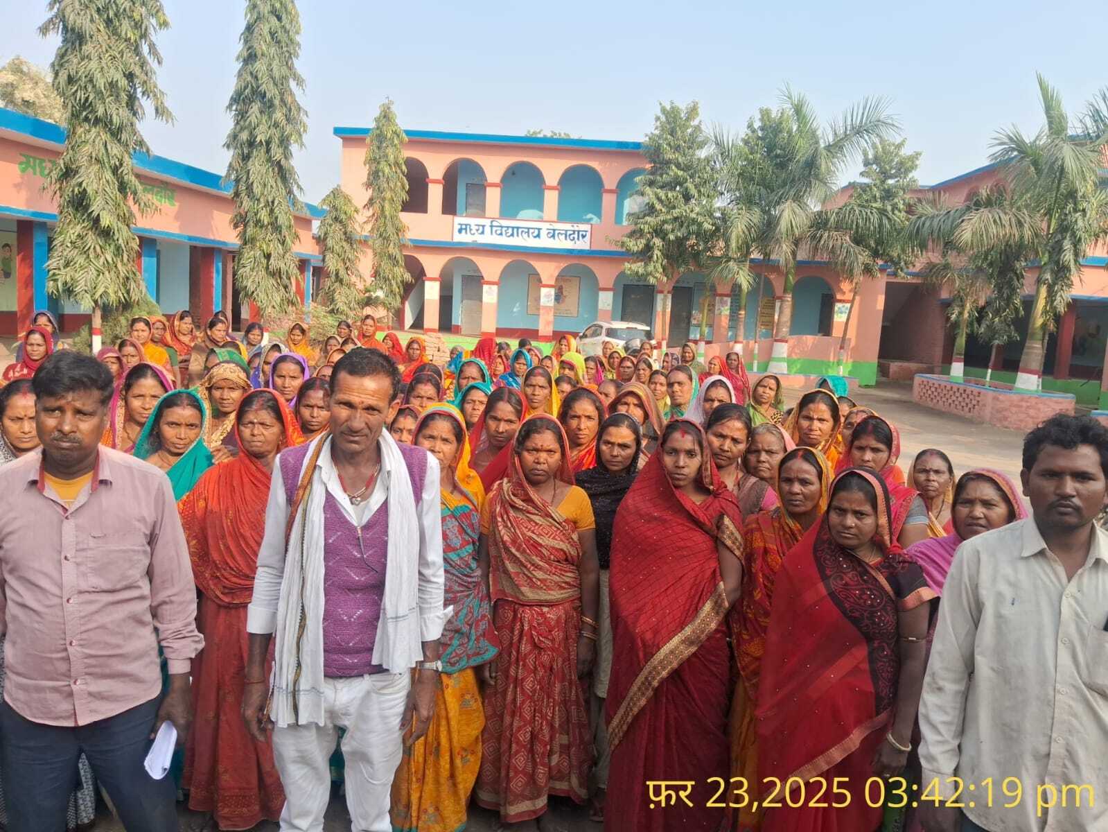 मिड डे मील वर्कर्स संघ की हुई अंचल स्तरीय बैठक