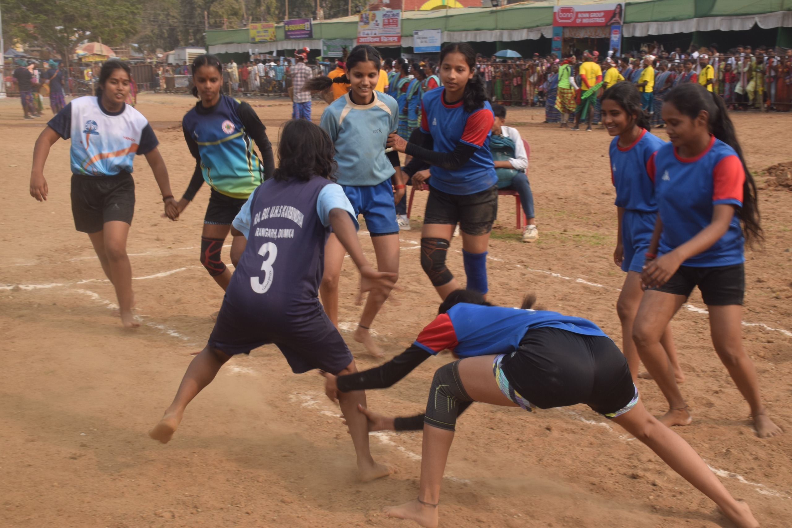 हिजला महोत्सव. कबड्डी पुरुष वर्ग का खिताब दुमका व महिला वर्ग का रहा देवघर के नाम