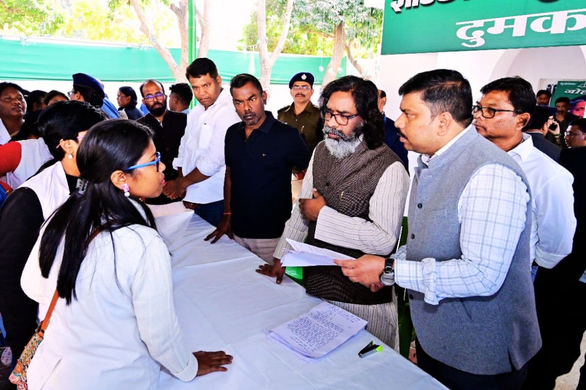 hemant soren in dumka maiya samman yojana jharkhand
