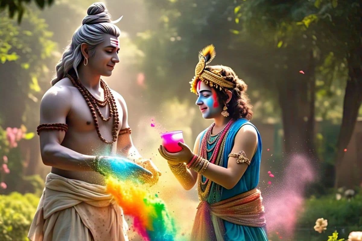 Holi special 2025 : देश के इस मंदिर में महादेव के साथ होली खेलने आते हैं भगवान श्री कृष्ण