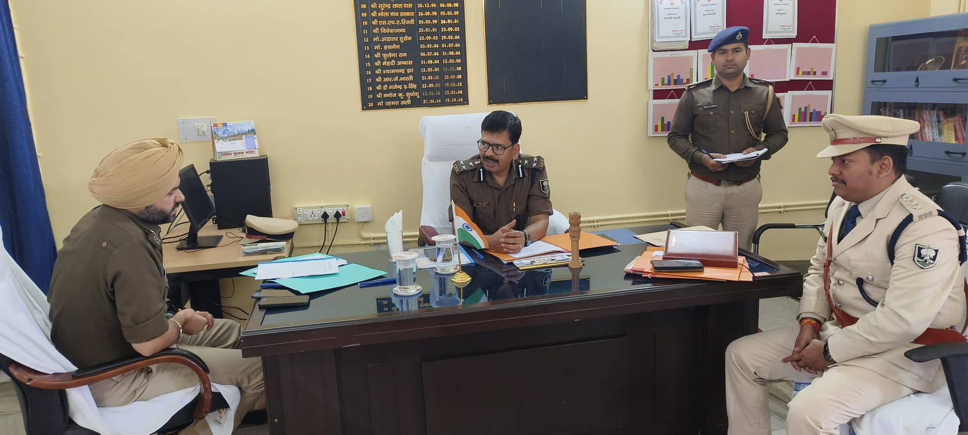 अपराध नियंत्रण व अपराधियों पर दें ध्यान – डीआइजी
