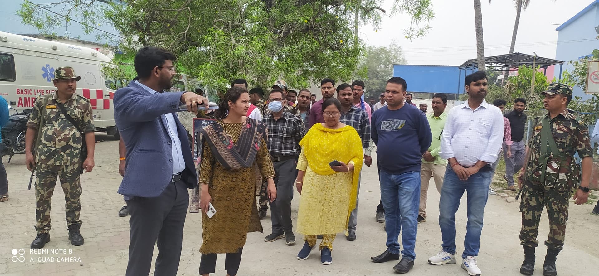 भागलपुर डीएम के भाई व भाभो सड़क दुर्घटना में घायल