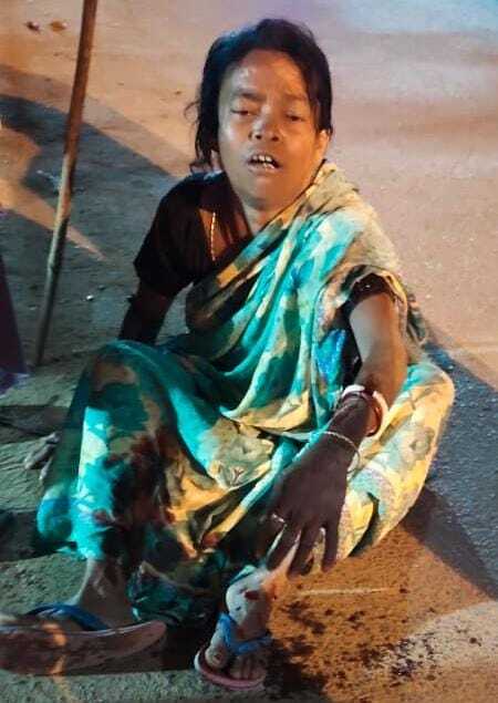 बासुकिनाथ में स्काॅर्पियो के धक्के से महिला घायल