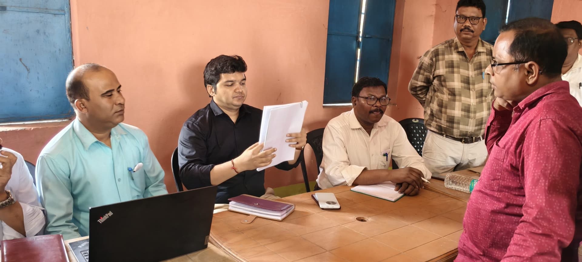सुंदरपुर पुराना पंचायत भवन में लगा मुआवजा भुगतान शिविर