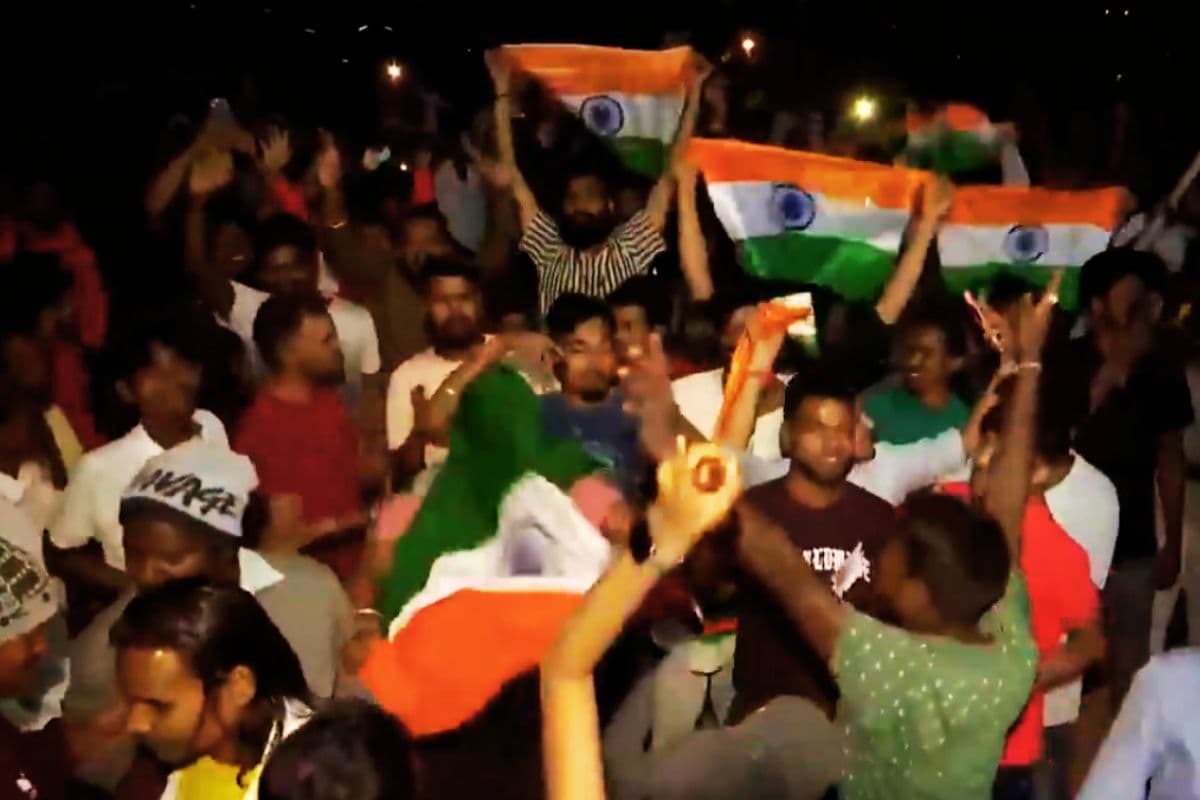 ranchi celebrates india win ICC Champions Trophy 2025