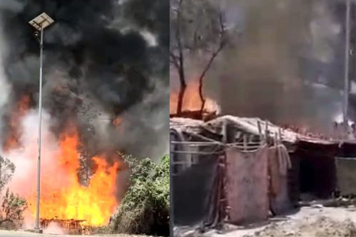 Bhagalpur News: विक्रमशिला सेतु पथ पर लगी भीषण आग, 13 परिवारों के घर जलकर राख Bhagalpur News: विक्रमशिला सेतु पथ पर लगी भीषण आग, 13 परिवारों के घर जलकर राख