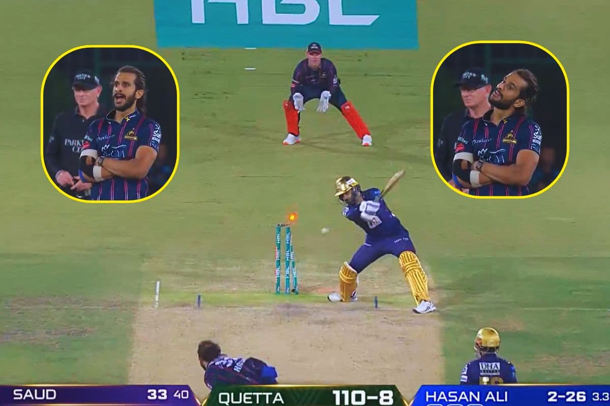Hasan Ali Imitates Abrar Ahmed Celebration. Hasan Ali Imitates Abrar Ahmed Celebration.