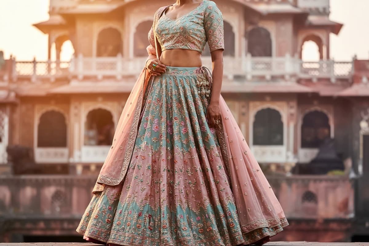 Crop Top Lehenga Design Crop Top Lehenga Design