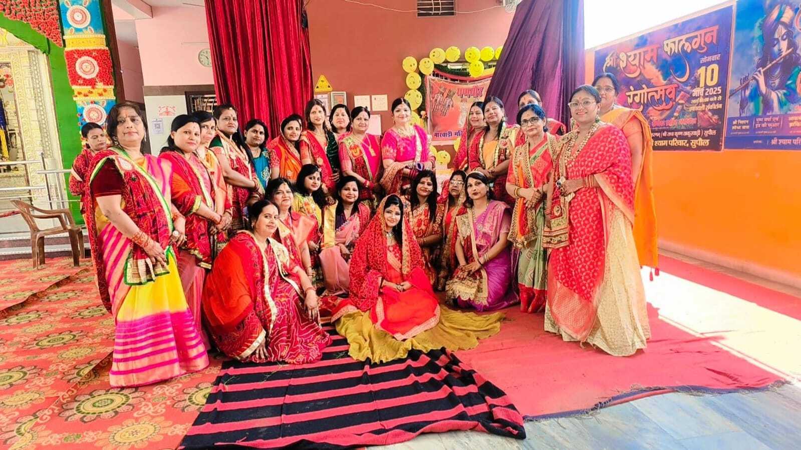 मारवाड़ी महिला समिति ने धूमधाम से मनाया गणगौर महोत्सव