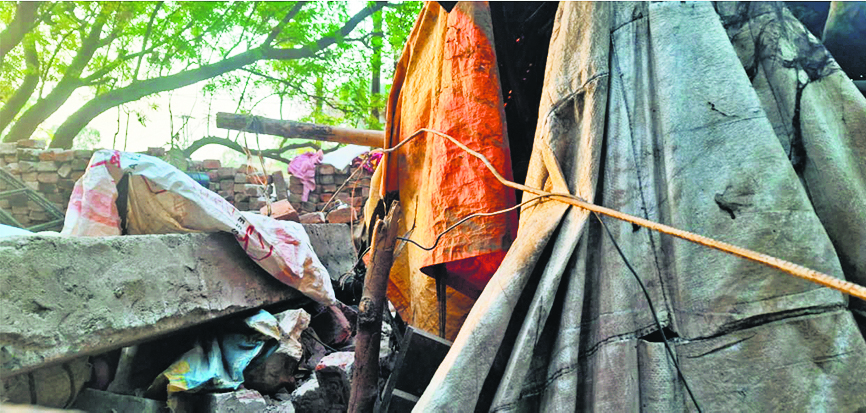 कायमनगर से जीरो माइल तक बननेवाले एनएच से नहीं हट पाया अतिक्रमण