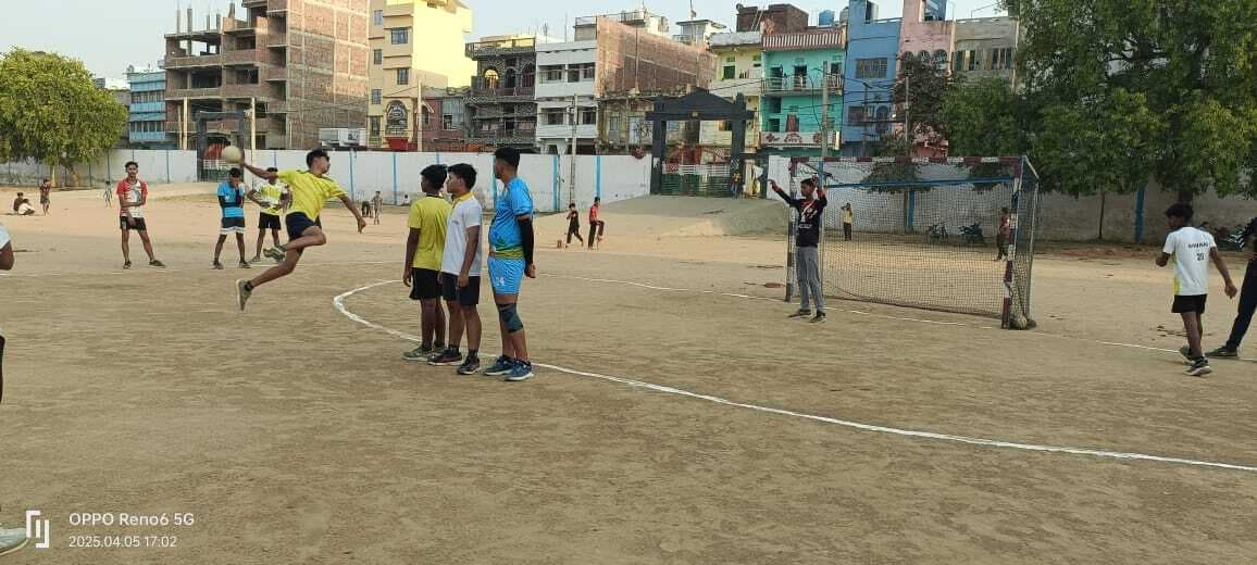 39वीं राष्ट्रीय सब जूनियर बालक हैंडबॉल चैंपियनशिप के लिए लगा स्टेट टीम का चयन कैंप