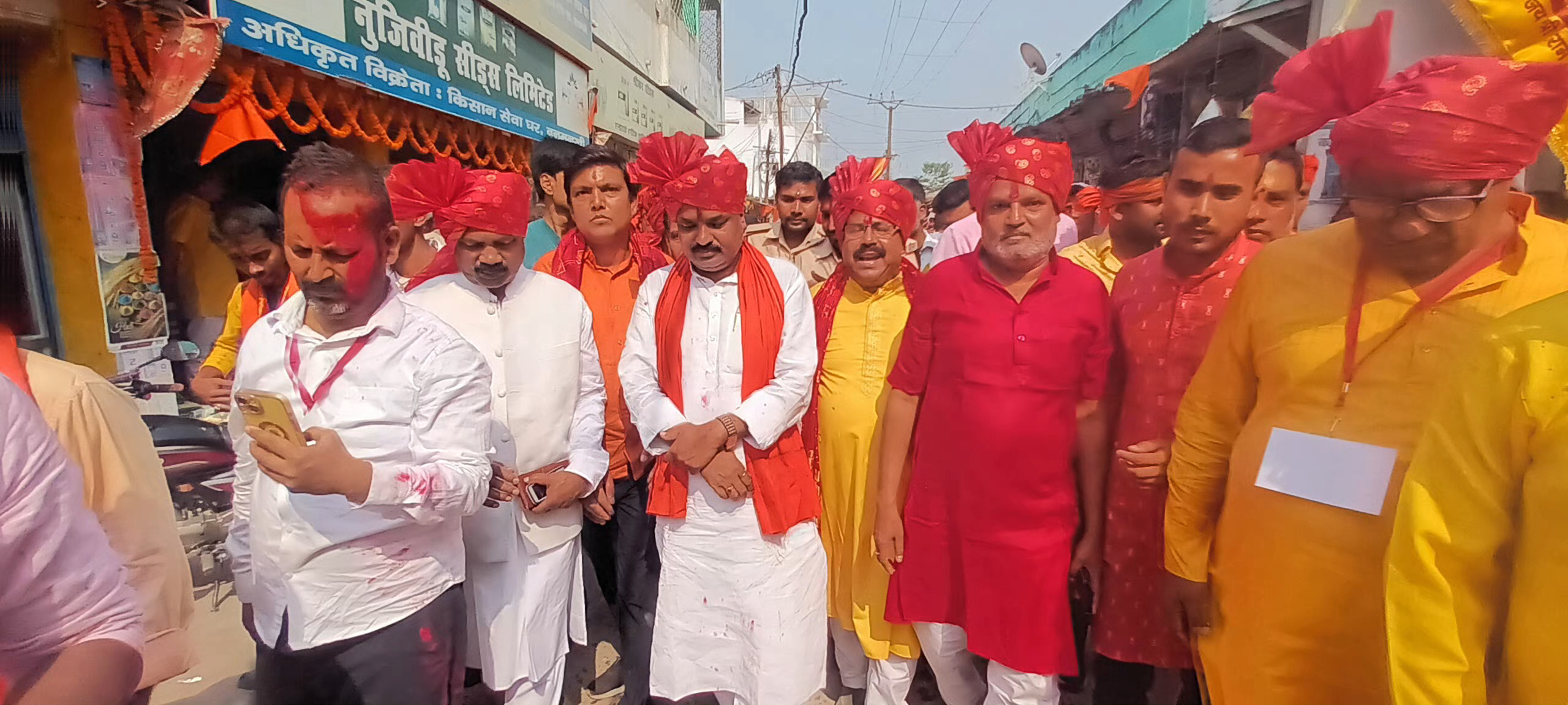 श्रीराम के जयकारे के बीच बनमनखी में निकली भव्य शोभायात्रा, सांसद व विधायक हुए शामिल
