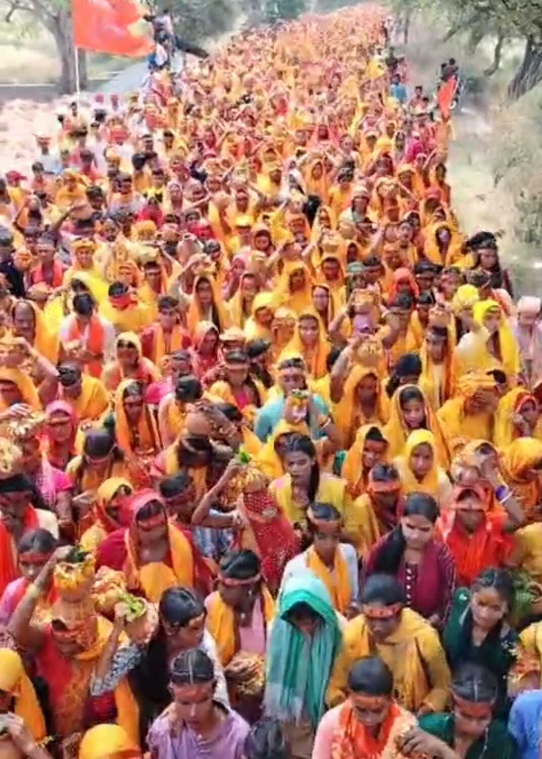 जलभरी यात्रा के साथ शाहपुर में श्रीलक्ष्मीनारायण महायज्ञ शुरू