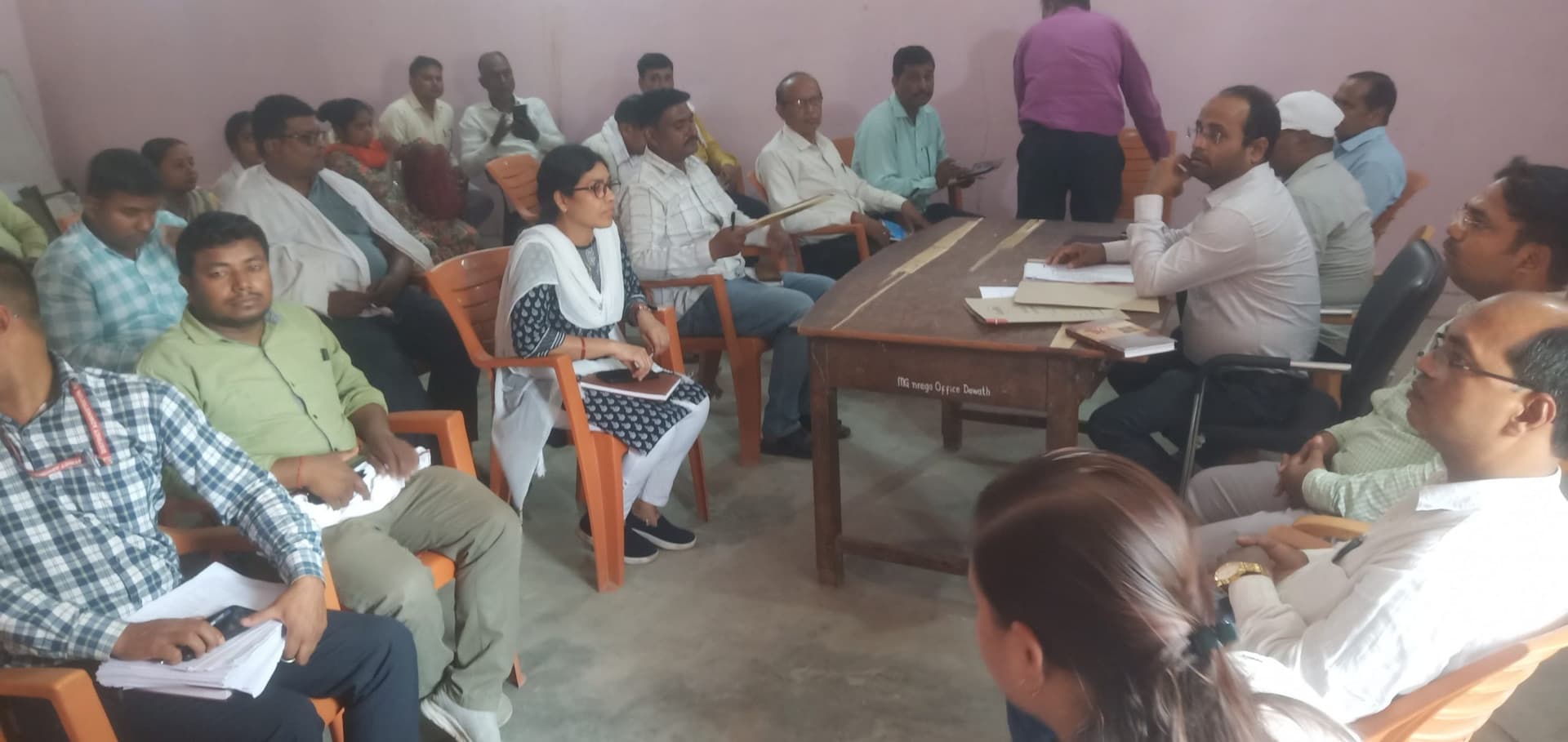 विकास शिविर के आयोजन को लेकर हुई एक दिवसीय कार्यशाला