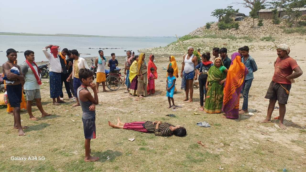 गंगा घाट पर स्नान करने गयी किशोरी की डूबने से मौत