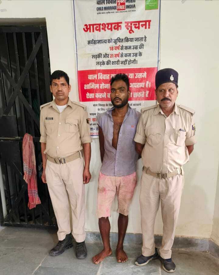 बच्ची के अपहरण में युवक गिरफ्तार