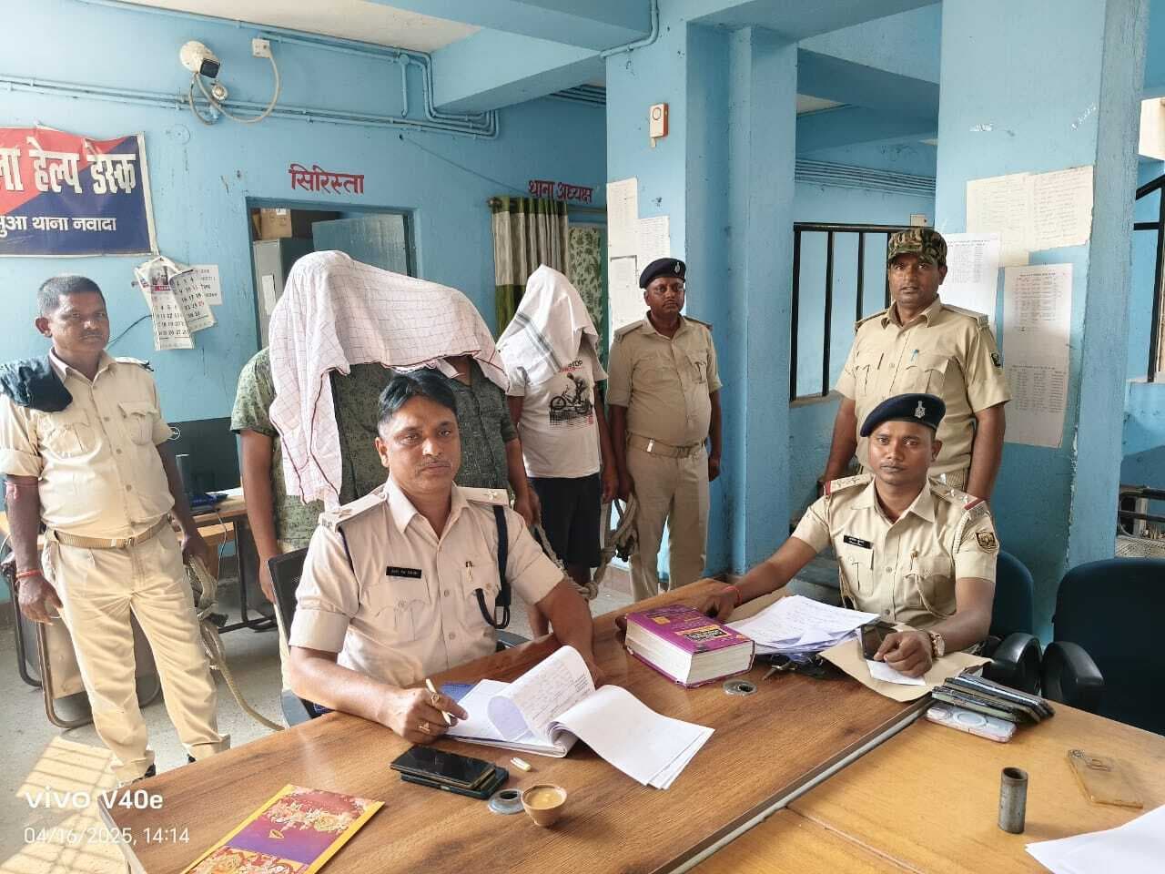 स्कॉर्पियो चोरी में सात अपराधी गिरफ्तार