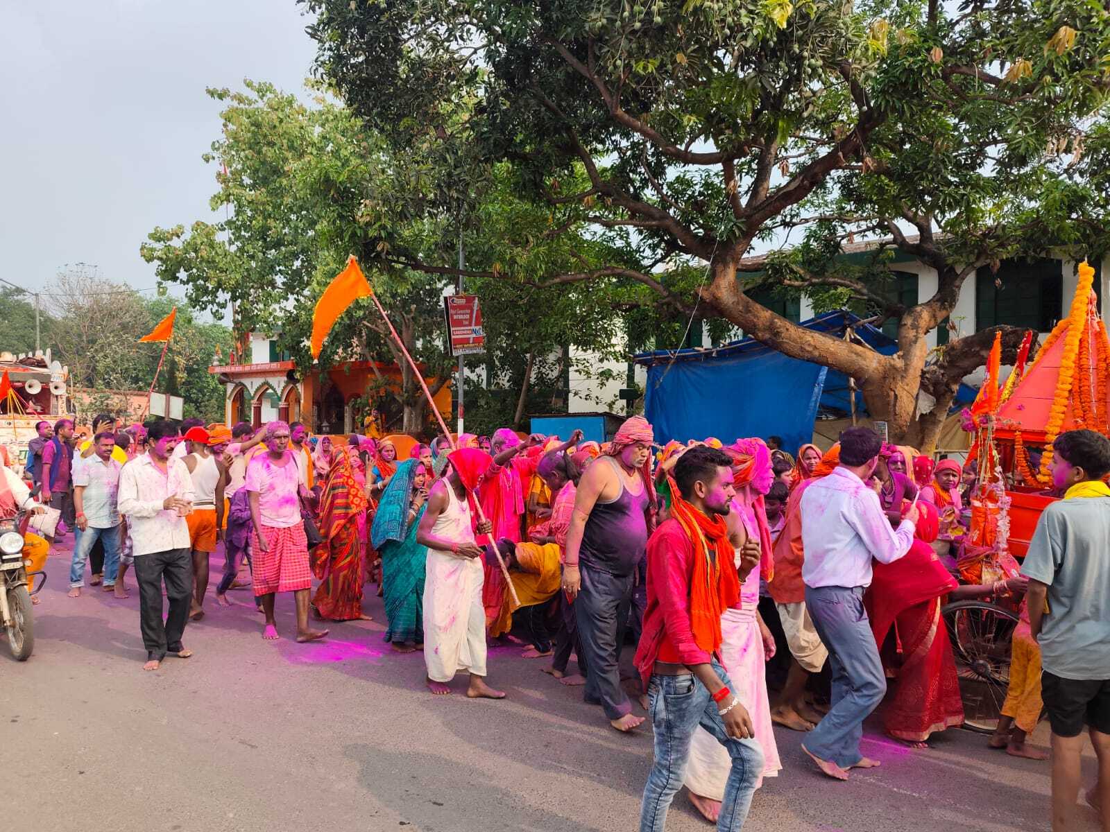 कृष्ण पक्ष चतुर्थी को बासुकिनाथ में गूंजा अखंड रामधुन