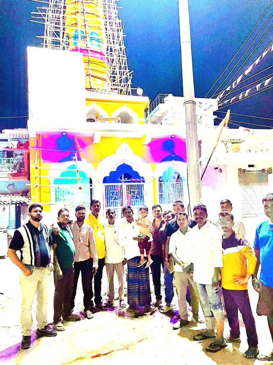कूद में शिव मंदिर में प्राण प्रतिष्ठा अनुष्ठान को लेकर भूमि पूजन