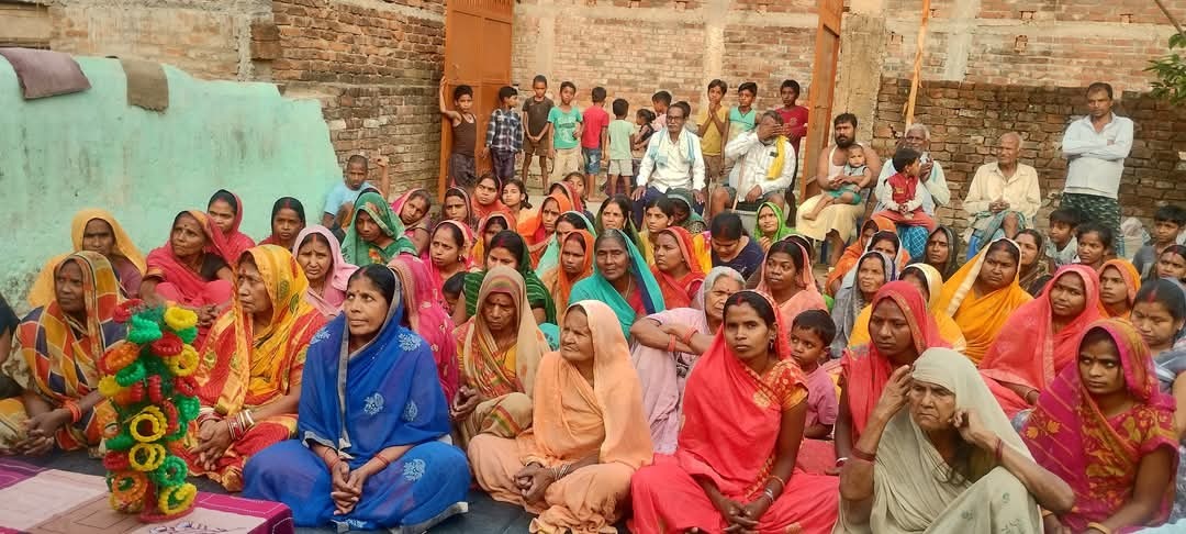 भाजपा ने सलारपुर में चलाया गांव चलो अभियान कार्यक्रम