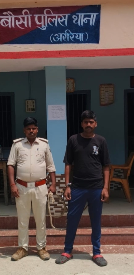 हत्यारोपित को पुलिस ने किया गिरफ्तार