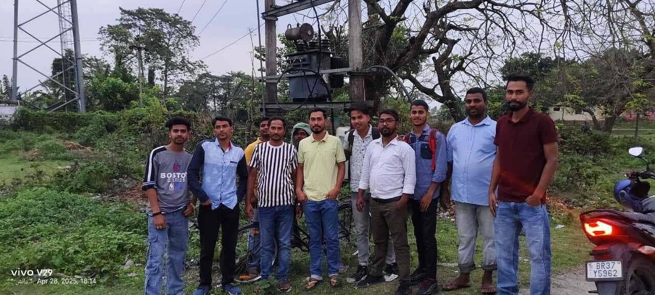 विद्युत ट्रांसफार्मर खराब हाेने से अर्राबाड़ी में विद्युत आपूर्ति बाधित, उपभोक्ता परेशान
