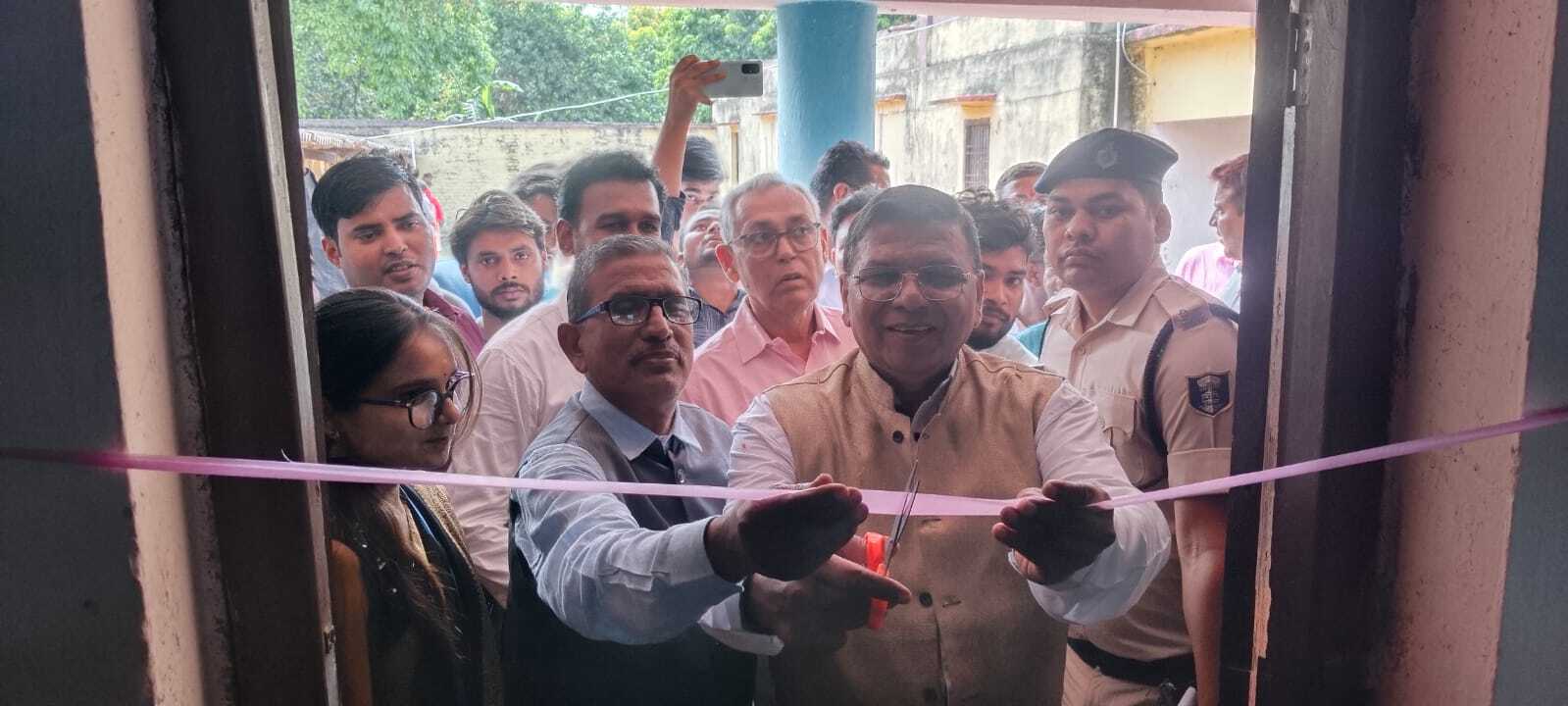 मुंगेर विवि के कुलपति ने कोसी कॉलेज में सेहत केंद्र व जीम का किया उद्घाटन