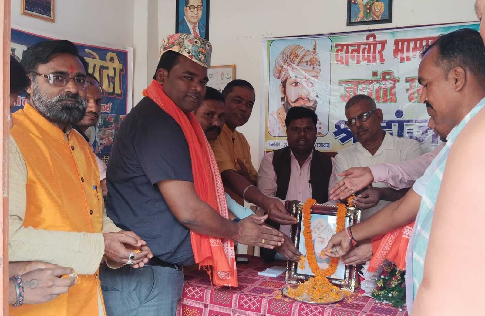 बलहा में मनायी गयी दानवीर भामा साह की 478वीं जयंती