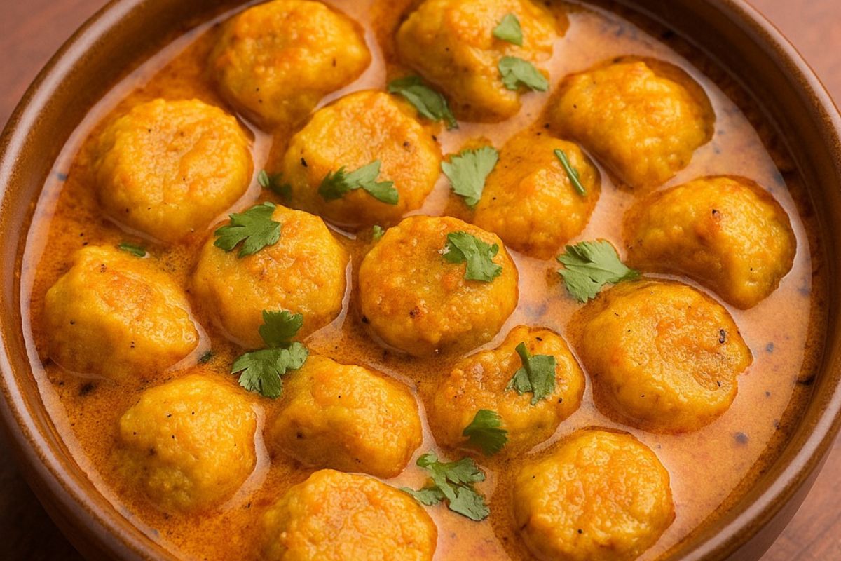 Gatte Ki Sabji: बिना हरी सब्जियों के बनाएं, राजस्थानी स्टाइल गट्टे की सब्जी Gatte Ki Sabji: बिना हरी सब्जियों के बनाएं, राजस्थानी स्टाइल गट्टे की सब्जी
