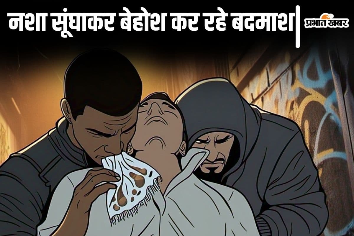 पटना में रात को नशा सूंघाकर लोगों को लूटते हैं बदमाश, रात भर सड़क पर बेहोश पड़े रहे ब्रांच मैनेजर