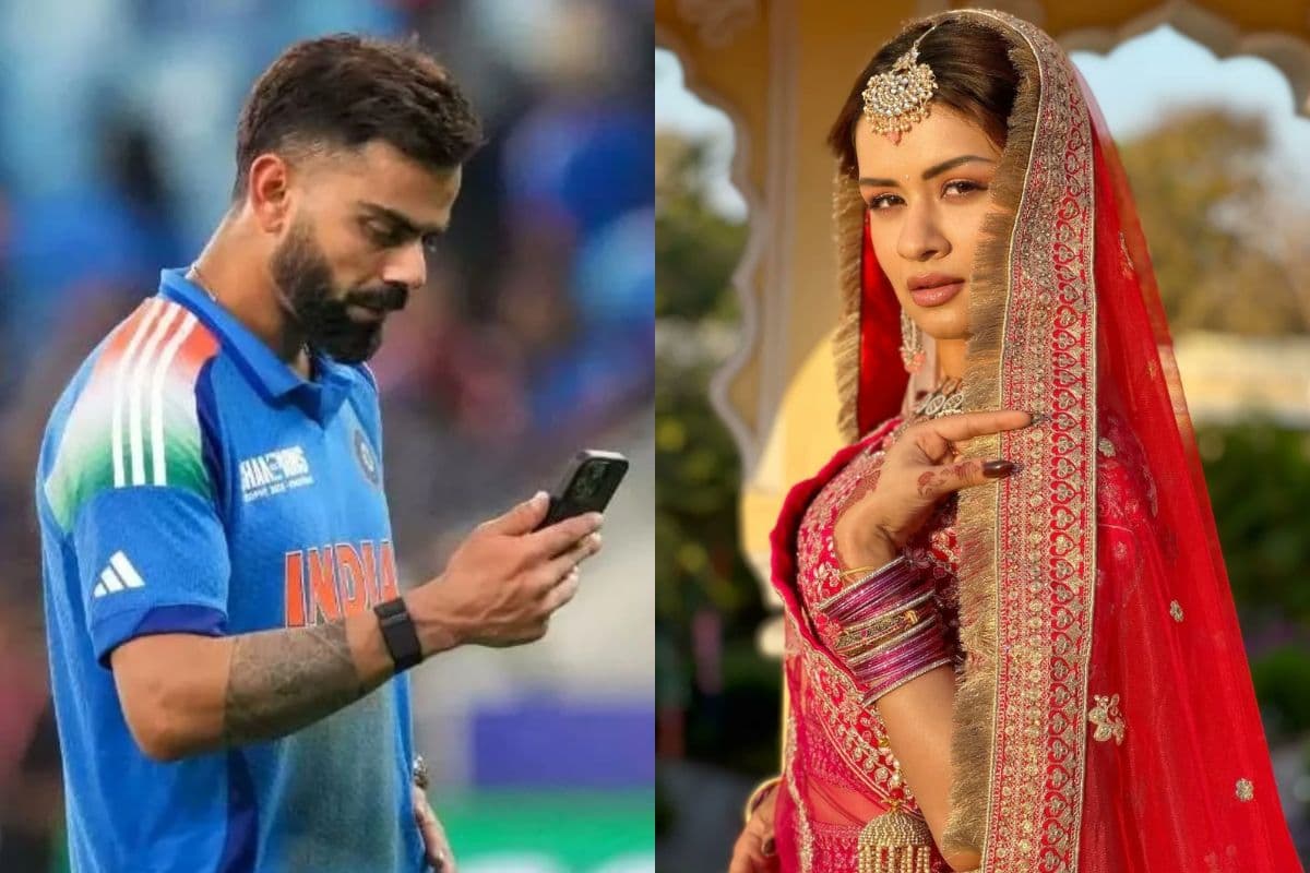 Virat Kohli and Avneet Kaur Virat Kohli and Avneet Kaur