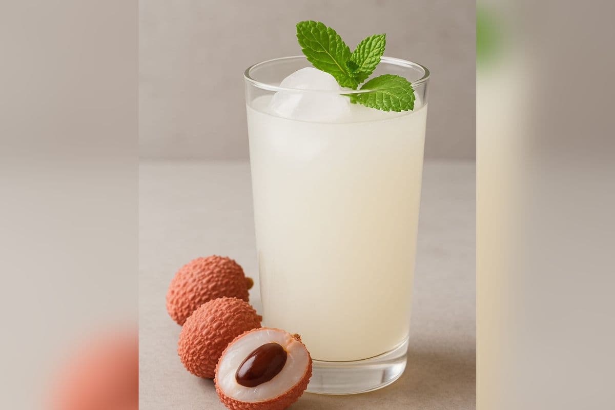 Lychee Sharbat Lychee Sharbat