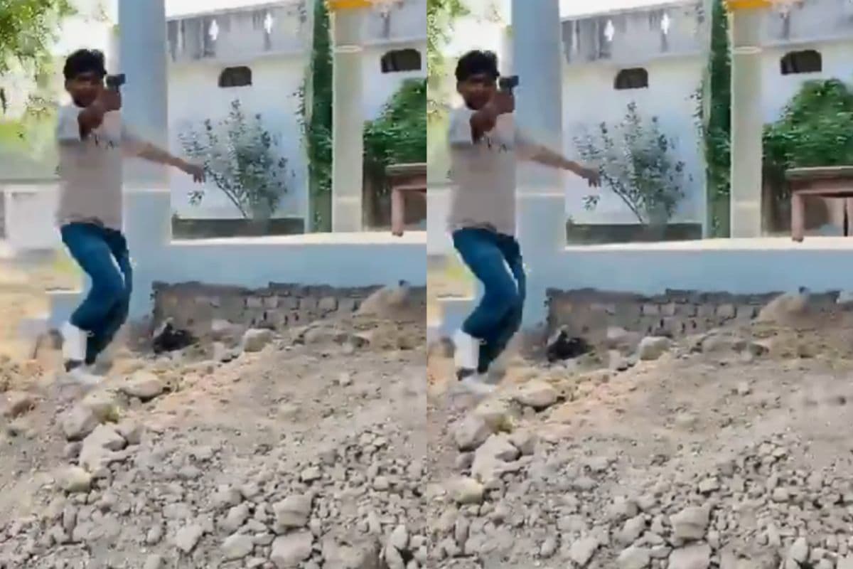 Viral Video of shooting in Azamgarh land dispute Viral Video of shooting in Azamgarh land dispute