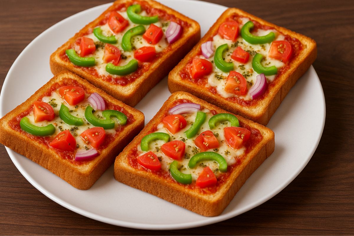 Bread Pizza Recipe: मिनटों में तैयार करें बच्चों के लिए टेस्टी और हेल्दी ब्रेड पिज्जा!